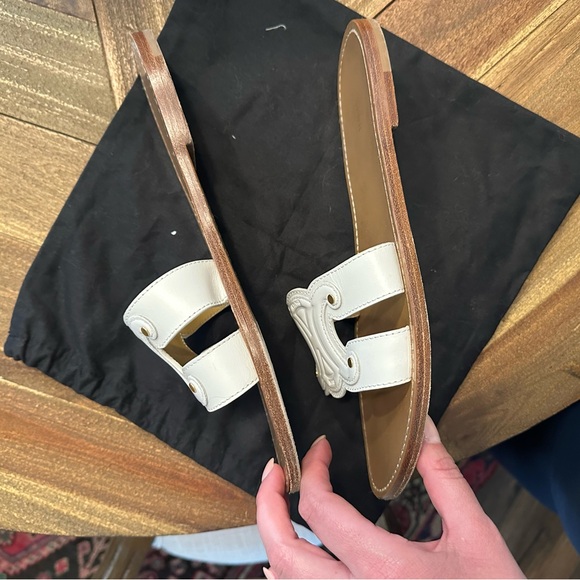 Celine Triomphe sandal white size 41 - Picture 5 of 8